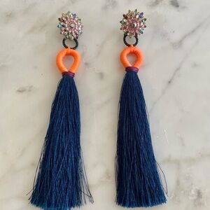 Zara Multicolor Tassel Earrings